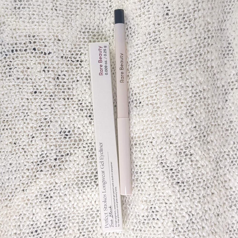 Rare Beauty Perfect Strokes True Black Longwear Gel Eyeliner, 0.25g/0.009 oz